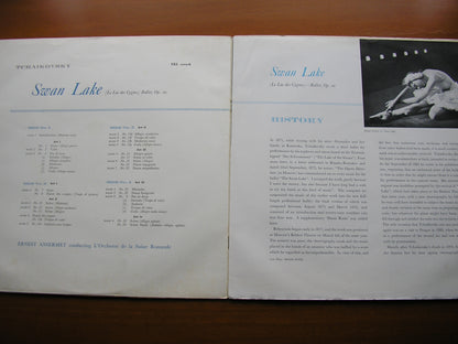 TCHAIKOVSKY: SWAN LAKE    ANSERMET / SUISSE ROMANDE       SXL 2107 - 8
