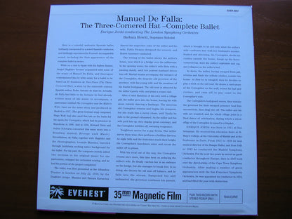 FALLA: THE THREE CORNERED HAT    JORDA / LONDON SYMPHONY     CLASSIC / EVEREST  SDBR 3057