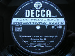 TCHAIKOVSKY: SUITE No.3    RICCI / SUISSE ROMANDE / ANSERMET    SXL 6311