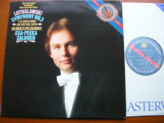 LUTOSLAWSKI: SYMPHONY No. 3 / LES ESPACES DU SOMMEIL   SHIRLEY - QUIRK / LAPO / SALONEN   IM 42203