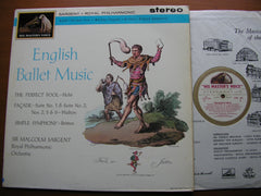 ENGLISH BALLET MUSIC: HOLST / WALTON / BRITTEN     SARGENT / ROYAL PHILHARMONIC    ASD 443