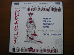 PUCCINI: TURANDOT    NILSSON / BJOERLING / TEBALDI / TOZZI / ROME OPERA / LEINSDORF    SER 4520 - 2