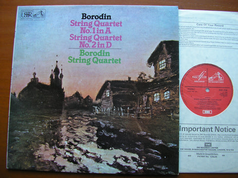 BORODIN: STRING QUARTETS Nos. 1 & 2    BORODIN STRING QUARTET    ASD 4100