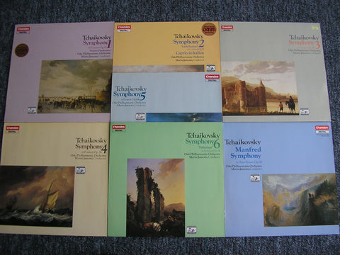 TCHAIKOVSKY: THE COMPLETE SYMPHONIES   JANSONS / OSLO PHILHARMONIC   7 LP SET