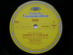 TCHAIKOVSKY: SYMPHONY No. 4    KARAJAN / VIENNA PHILHARMONIC   415 348