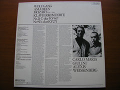 MOZART: PIANO CONCERTOS Nos. 9 & 21    WEISSENBERG / VIENNA SYMPHONY / GIULINI   065 16 289