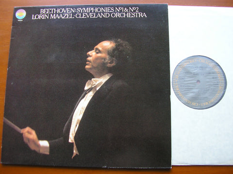 BEETHOVEN: SYMPHONIES Nos. 1 & 2    MAAZEL / CLEVELAND ORCHESTRA    76854