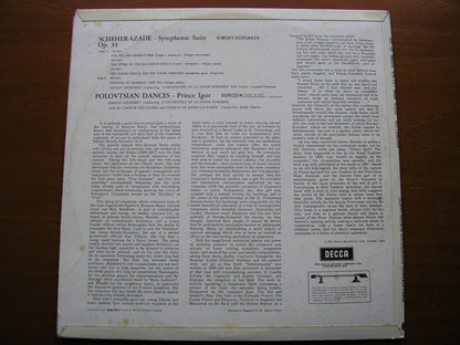 RIMSKY - KORSAKOV: SCHEHERAZADE  ERNEST ANSERMET / SUISSE ROMANDE  SXL 2268