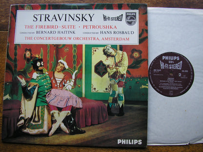 STRAVINSKY: PETROUSHKA / THE FIREBIRD Suite  HAITINK / ROSBAUD / CONCERTGEBOUW ORCHESTRA  SAL 3436