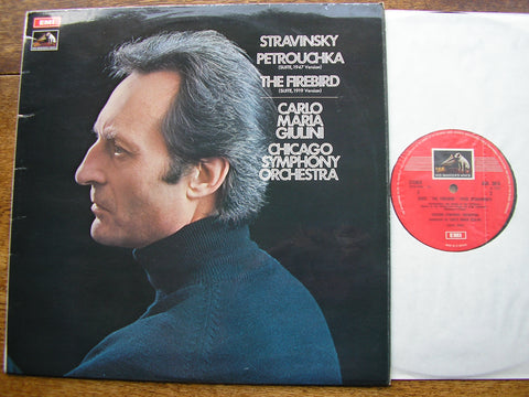 STRAVINSKY: THE FIREBIRD Suite / PETROUCHKA Suite   GIULINI / CHICAGO SYMPHONY   ASD 2614