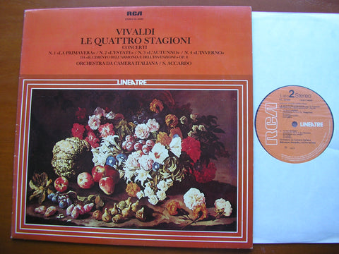 VIVALDI: THE FOUR SEASONS    ACCARDO / ITALIAN CHAMBER ORCHESTRA    GL 32505