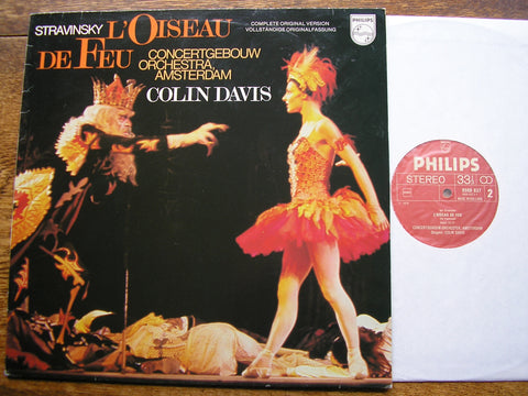 STRAVINSKY: THE FIREBIRD    DAVIS / CONCERTGEBOUW ORCHESTRA   9500 637