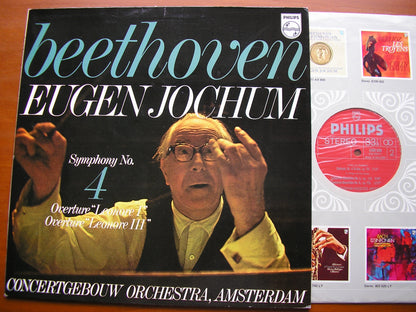 BEETHOVEN: SYMPHONY No. 4 / OVERTURES: Leonore Nos. 1 & 3    JOCHUM / CONCERTGEBOUW ORCHESTRA  6500 089