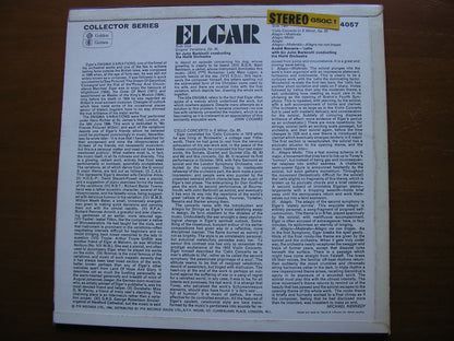 ELGAR: CELLO CONCERTO / ENIGMA VARIATIONS    NAVARRA / HALLE ORCHESTRA / BARBIROLLI    GSGC  14057