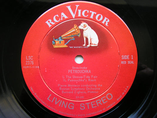 STRAVINSKY: PETROUCHKA   MONTEUX / BOSTON SYMPHONY   LSC 2376