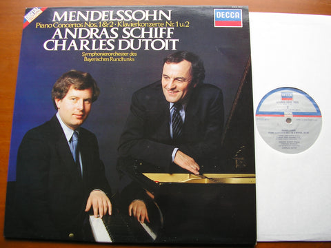 MENDELSSOHN: PIANO CONCERTOS Nos. 1 & 2    SCHIFF / BAVARIAN RADIO SYMPHONY / DUTOIT    SXDL 7623