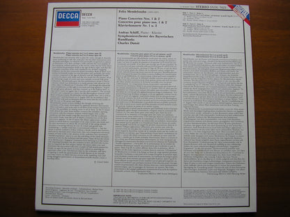 MENDELSSOHN: PIANO CONCERTOS Nos. 1 & 2    SCHIFF / BAVARIAN RADIO SYMPHONY / DUTOIT    SXDL 7623