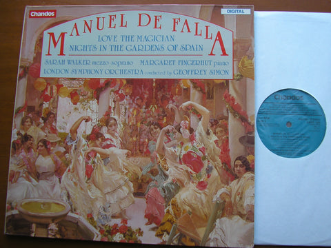 FALLA: NIGHTS IN THE GARDENS OF SPAIN / EL AMOR BRUJO   WALKER / FINGERHUT / LONDON SYMPHONY / SIMON