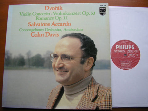 DVORAK: VIOLIN CONCERTO / ROMANCE Op. 11     ACCARDO / CONCERTGEBOUW ORCHESTRA / DAVIS    9500 406