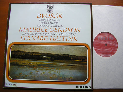 DVORAK: CELLO CONCERTO / WALDESRUHE / RONDO in G    GENDRON / LONDON PHILHARMONIC / BERNARD HAITINK    SAL 3675