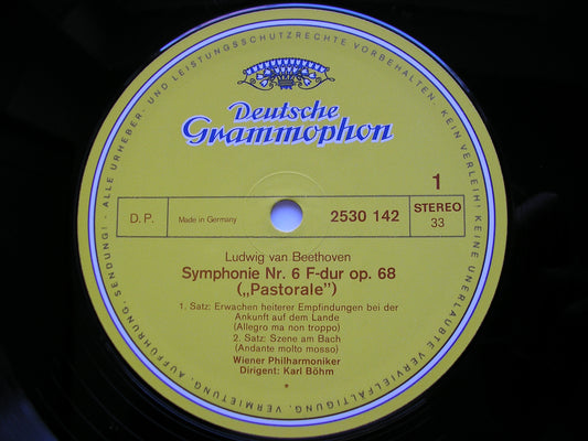 BEETHOVEN: SYMPHONY No. 6 'Pastoral'      BOHM / VIENNA PHILHARMONIC   2530 142