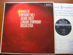 MAHLER: SYMPHONY No. 1     SOLTI / LONDON SYMPHONY ORCHESTRA   SXL 6113