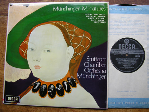 MUNCHINGER MINIATURES    KARL MUNCHINGER / STUTTGART CHAMBER ORCHESTRA   SXL 6296