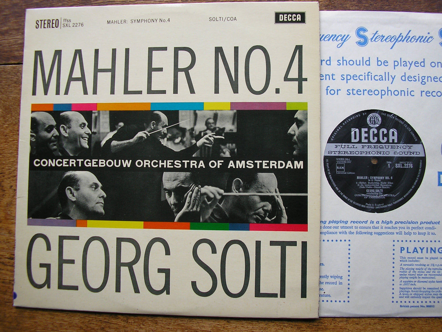 MAHLER: THE COMPLETE SYMPHONIES   GEORG SOLTI / COA / LSO / CSO   16 DECCA SXL / SET
