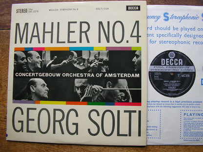 MAHLER: THE COMPLETE SYMPHONIES   GEORG SOLTI / COA / LSO / CSO   16 DECCA SXL / SET