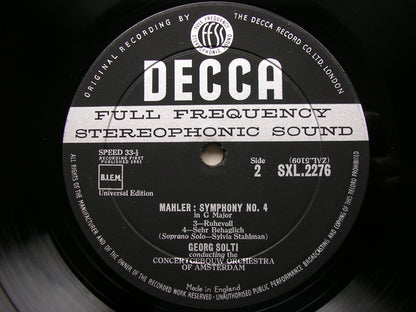 MAHLER: THE COMPLETE SYMPHONIES   GEORG SOLTI / COA / LSO / CSO   16 DECCA SXL / SET