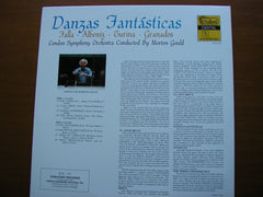 DANZAS FANTASTICAS: FALLA / ALBENIZ / TURINA / GRANADOS      GOULD / LONDON SYMPHONY ORCHESTRA      SDG 302