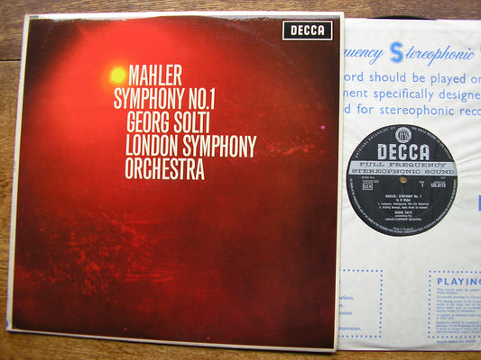 MAHLER: THE COMPLETE SYMPHONIES   GEORG SOLTI / COA / LSO / CSO   16 DECCA SXL / SET