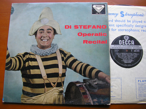 DI STEFANO SINGS OPERA ARIAS: MASSENET / GOUNOD / BIZET / PUCCINI / GIORDANO     TONHALLE ORCHESTRA / PATANE    SXL 2111