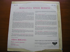 TERESA BERGANZA SINGS ROSSINI      LONDON SYMPHONY ORCHESTRA / ALEXANDER GIBSON     SXL 2132