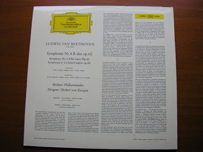 BEETHOVEN: SYMPHONY No. 4   KARAJAN / BERLIN PHILHARMONIC  138 803