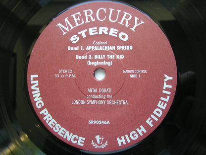 COPLAND: APPALACHIAN SPRING / BILLY THE KID       DORATI / LONDON SYMPHONY   SR 90246