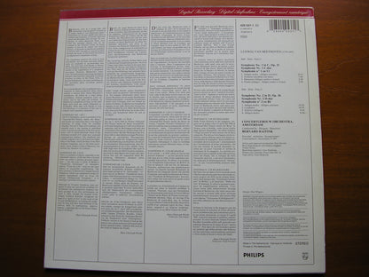 BEETHOVEN: SYMPHONIES Nos. 1 & 2   HAITINK / CONCERTGEBOUW AMSTERDAM   420 537