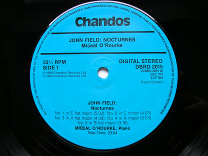 JOHN FIELD: THE COMPLETE NOCTURNES    MICEAL O'ROURKE     DBRD 2015