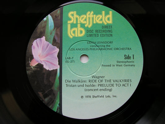 WAGNER: ORCHESTRAL MUSIC   LEINSDORF / LOS ANGELES PHILHARMONIC   LAB - 7