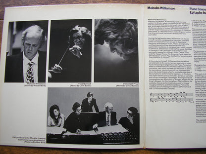 WILLIAMSON: PIANO CONCERTO No. 2 / CONCERTO FOR TWO PIANOS   PRIOR / WILLIAMSON / ENGLISH CHAMBER ORCHESTRA / ZALIOUK   EMD 5520