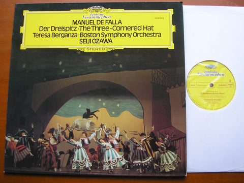 FALLA: THE THREE CORNERED HAT     BERGANZA / BOSTON SYMPHONY / OZAWA    2530 823