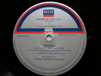 BEETHOVEN: SYMPHONY No. 6 'Pastoral'   SOLTI / CHICAGO SYMPHONY   421 773