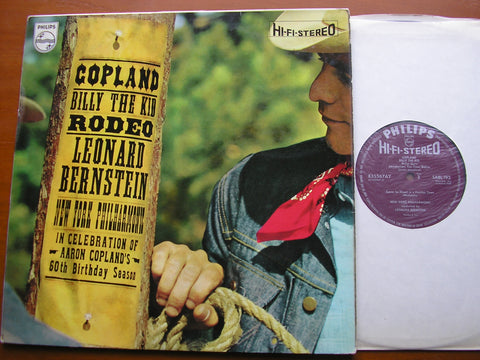 COPLAND: BILLY THE KID / RODEO     BERNSTEIN / NEW YORK PHILHARMONIC    SABL 192