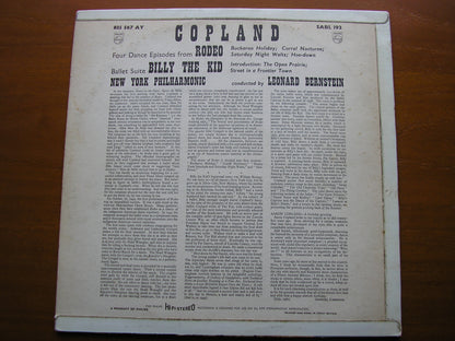 COPLAND: BILLY THE KID / RODEO     BERNSTEIN / NEW YORK PHILHARMONIC    SABL 192
