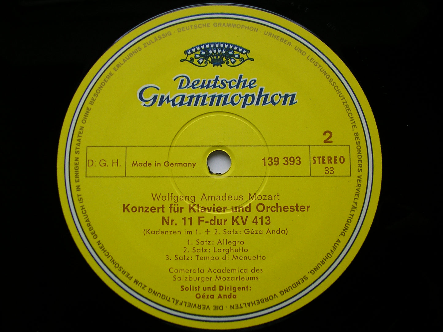 MOZART: THE PIANO CONCERTOS  GEZA ANDA / CAMERATA ACADEMICA DES SALZBURGER MOZARTEUMS   12 LP SET