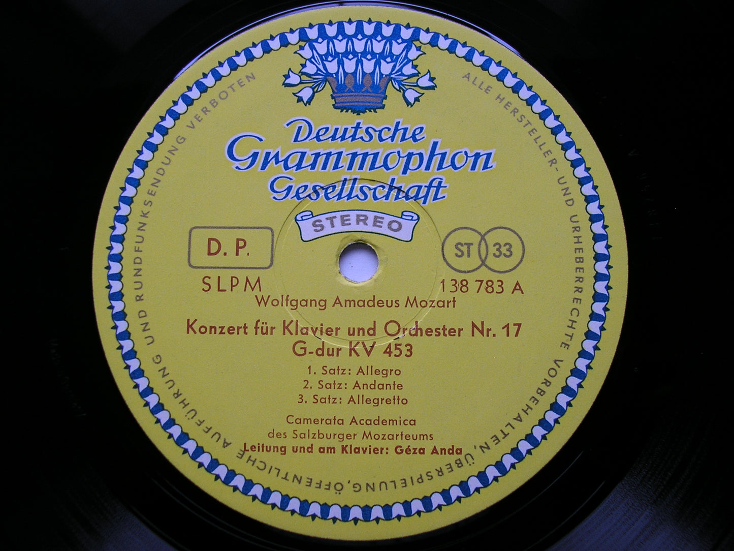 MOZART: THE PIANO CONCERTOS  GEZA ANDA / CAMERATA ACADEMICA DES SALZBURGER MOZARTEUMS   12 LP SET