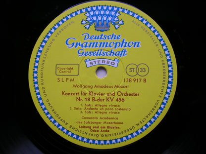 MOZART: THE PIANO CONCERTOS  GEZA ANDA / CAMERATA ACADEMICA DES SALZBURGER MOZARTEUMS   12 LP SET