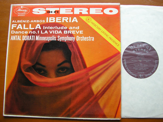 ALBENIZ: IBERIA / FALLA: LA VIDA BREVE Interlude & Dance      DORATI / MINNEAPOLIS SYMPHONY   SR90007