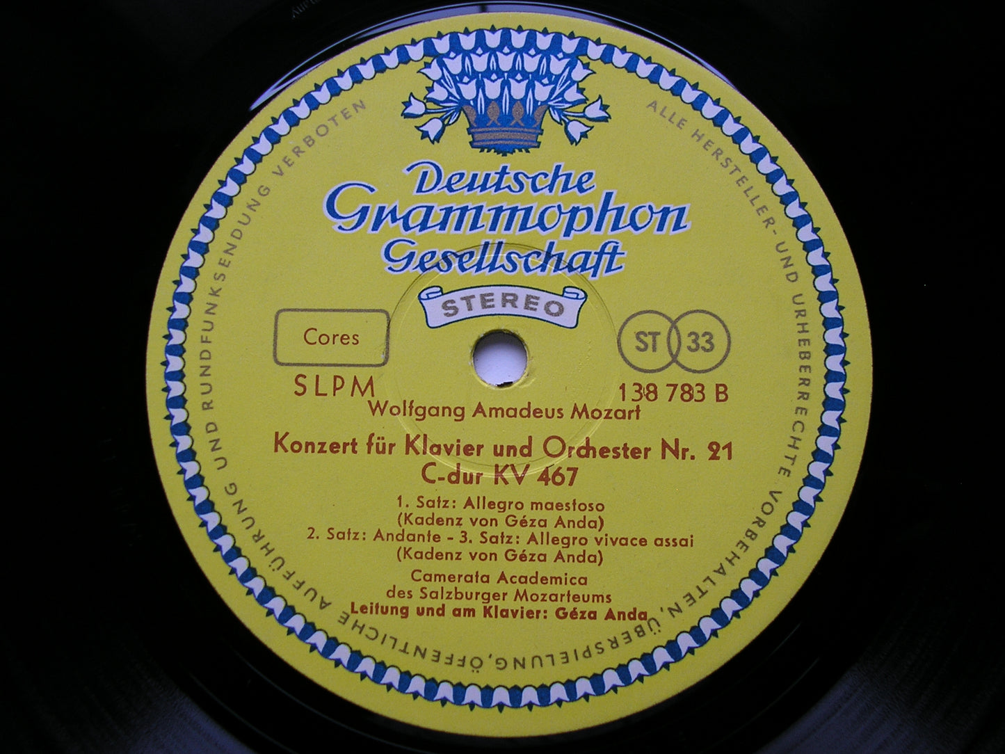 MOZART: THE PIANO CONCERTOS  GEZA ANDA / CAMERATA ACADEMICA DES SALZBURGER MOZARTEUMS   12 LP SET