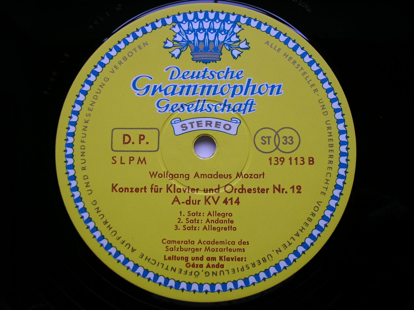 MOZART: THE PIANO CONCERTOS  GEZA ANDA / CAMERATA ACADEMICA DES SALZBURGER MOZARTEUMS   12 LP SET
